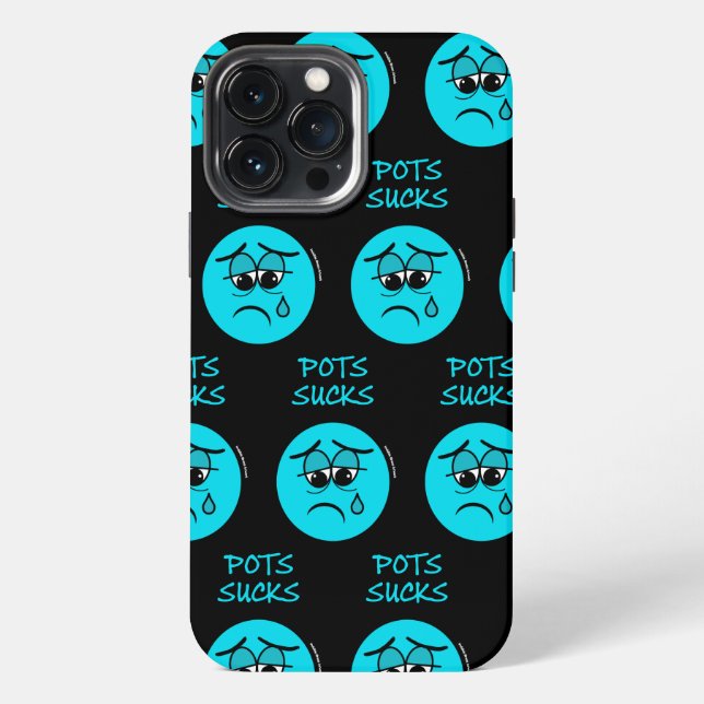 SUCKS...POTS iPhone CASE (Back)
