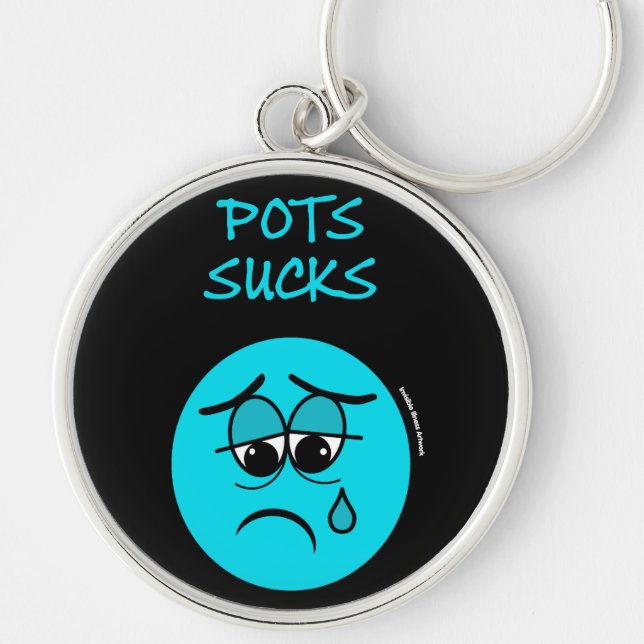 SUCKS...POTS KEY RING (Front)