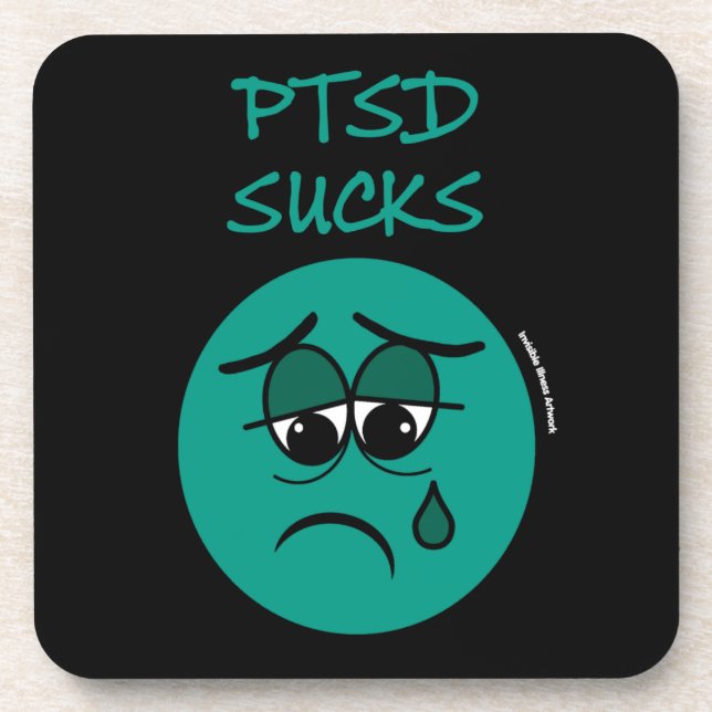 SUCKS...PTSD COASTER (Front)