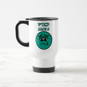 SUCKS...PTSD TRAVEL MUG