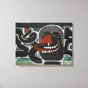 Sucks To Suffer From Persistent Rhinitis Graffiti Canvas Print