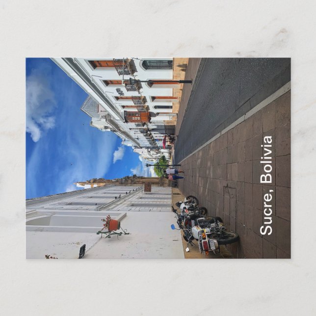 Sucre, Bolivia Postcard (Front)
