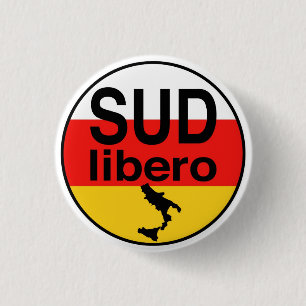 Sud Libero 3 Cm Round Badge