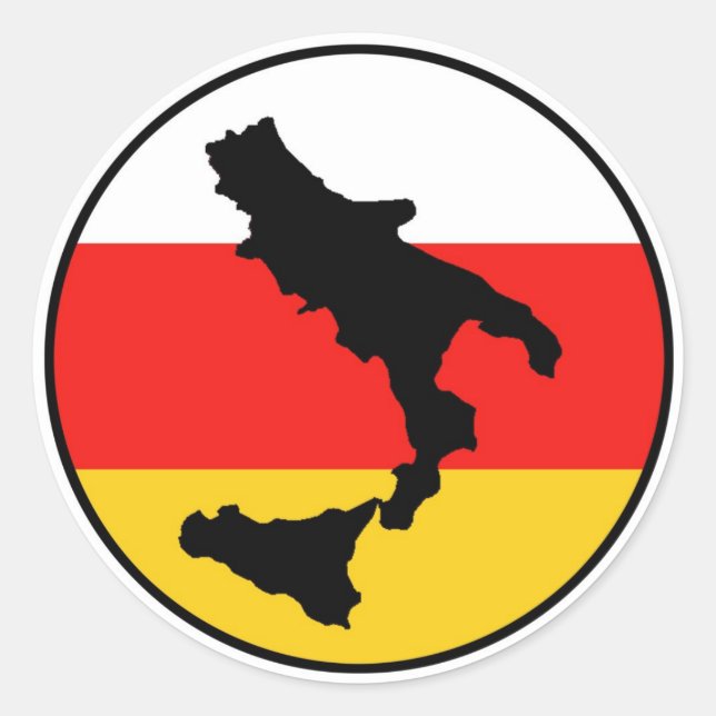 Sud Libero Classic Round Sticker (Front)