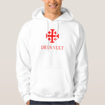 Sudadera Deus vult - order of the Holy Sepulcher