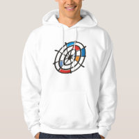 Sudadera with cheerful target