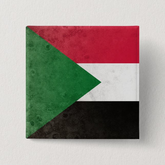 Sudan 15 Cm Square Badge (Front)