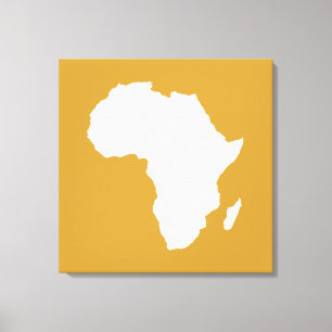 Sudan Brown Audacious Africa Canvas Print