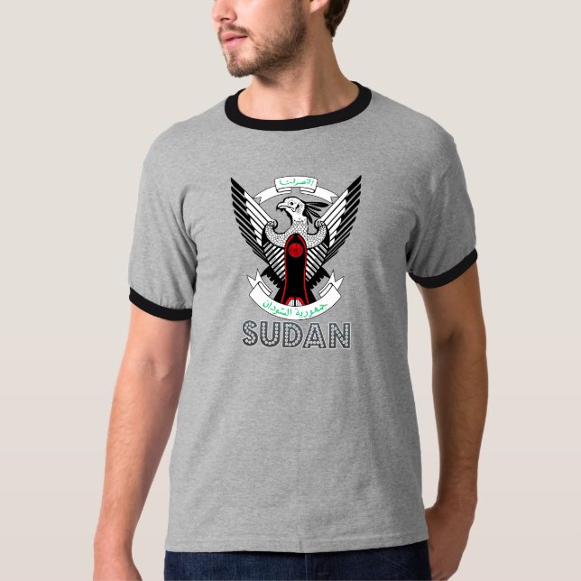 Sudan Coat of Arms T-Shirt (Front)