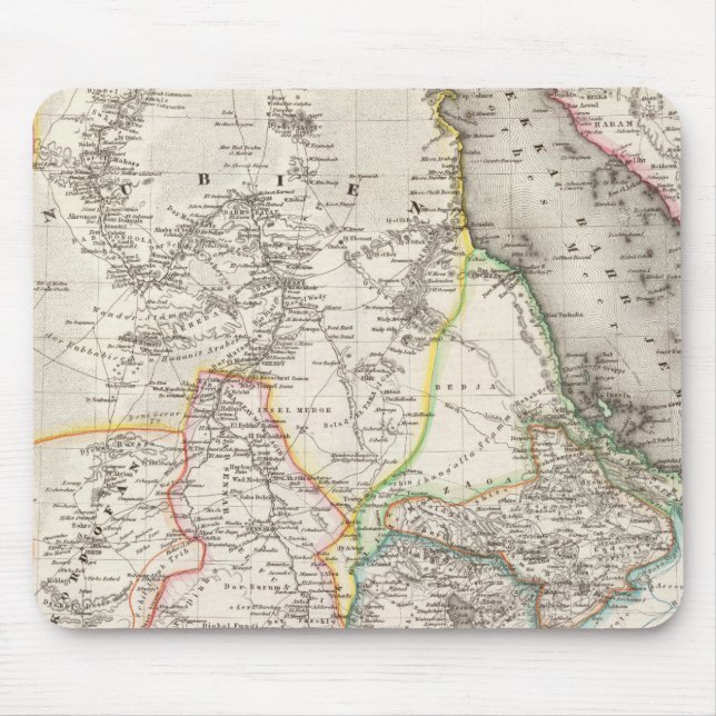 Sudan, Ethiopia Mouse Mat (Front)