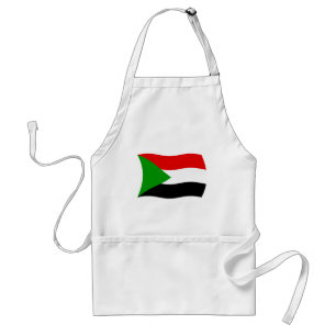 Sudan Flag Apron