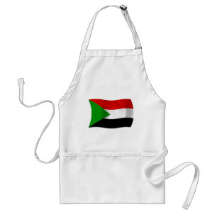 Sudan Flag Apron