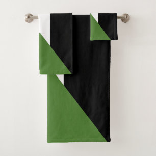 Sudan flag bath towel set