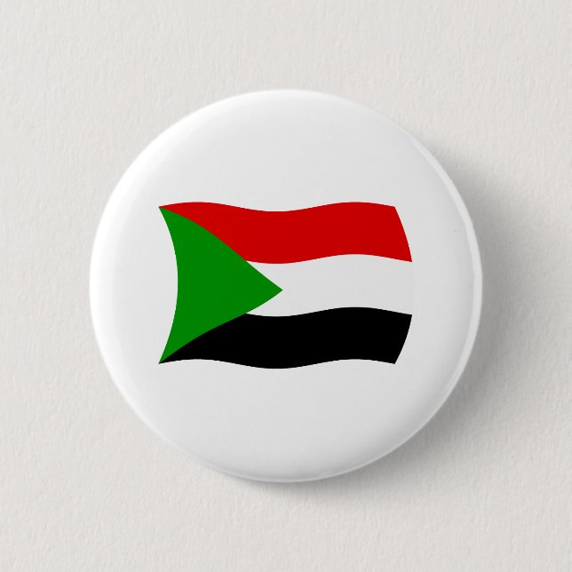 Sudan Flag Button (Front)