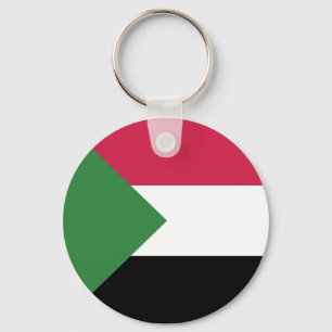 Sudan Flag Emblem Key Ring