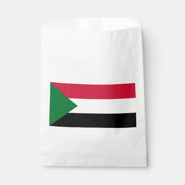 Sudan Flag Favour Bags (Front)