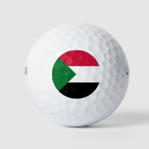 Sudan Flag Golf Balls