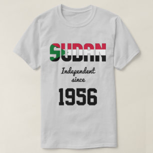 Sudan Flag Independence Celebration T-Shirt
