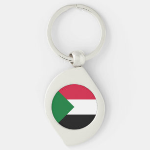 Sudan Flag Key Ring