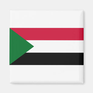 Sudan Flag Magnet