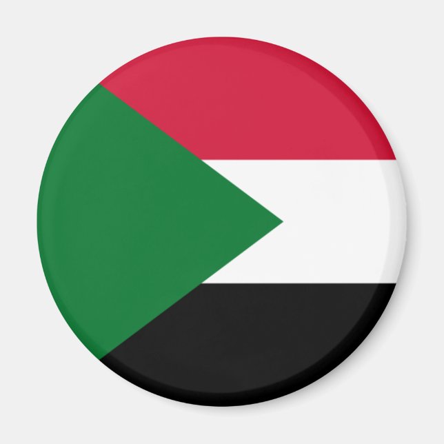 Sudan Flag Magnet (Front)
