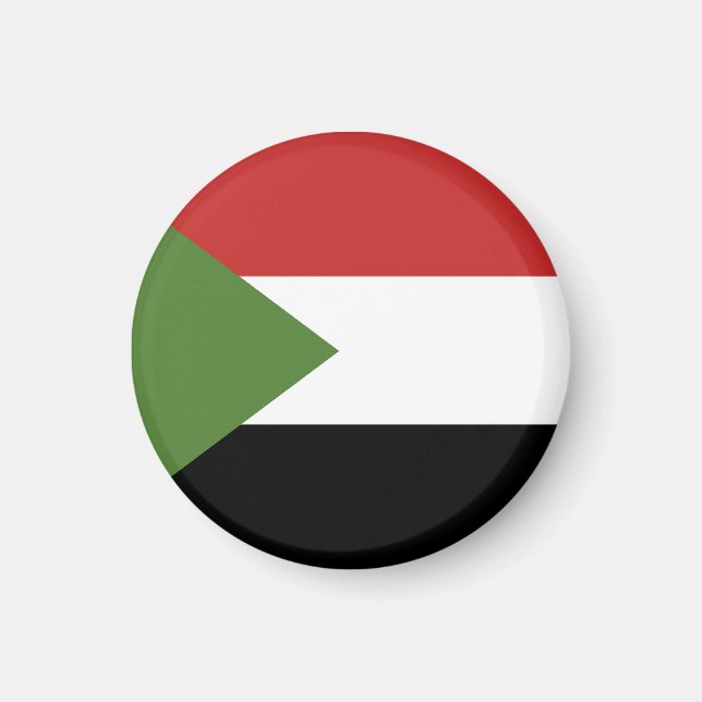 Sudan flag magnet (Front)