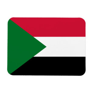 Sudan Flag Magnet