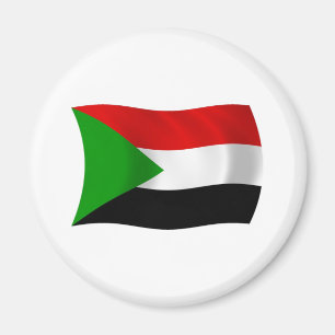 Sudan Flag Magnet