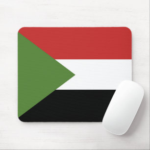 Sudan flag mouse mat