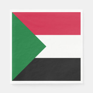 Sudan Flag Napkin