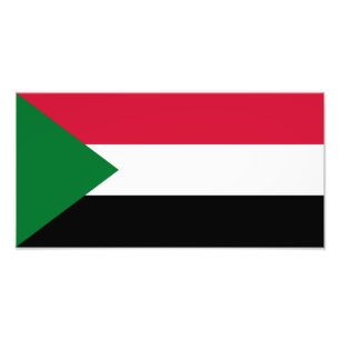 Sudan Flag Photo Print