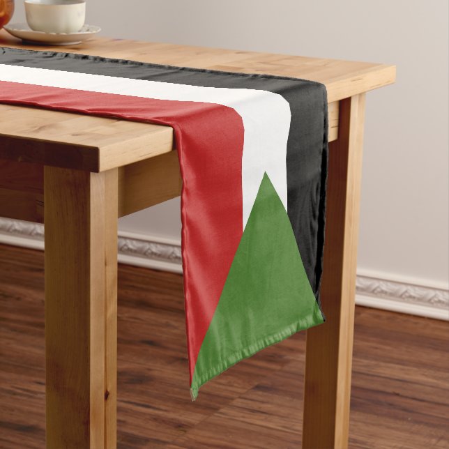Sudan flag short table runner (In Situ)