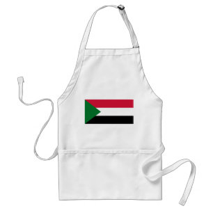 Sudan Flag Standard Apron