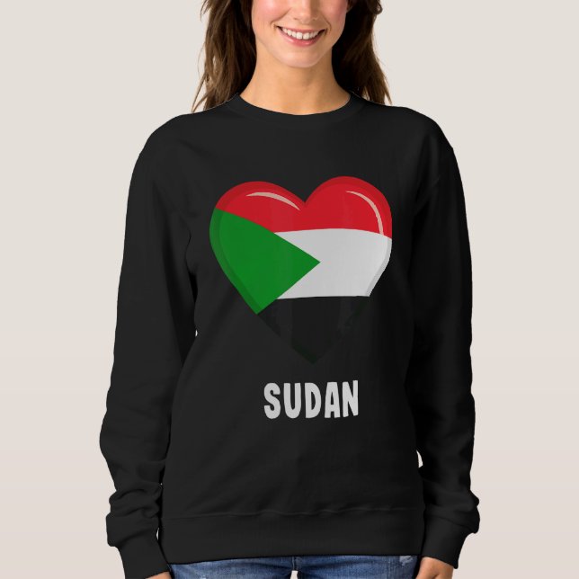 Sudan Flag Sweatshirt (Front)