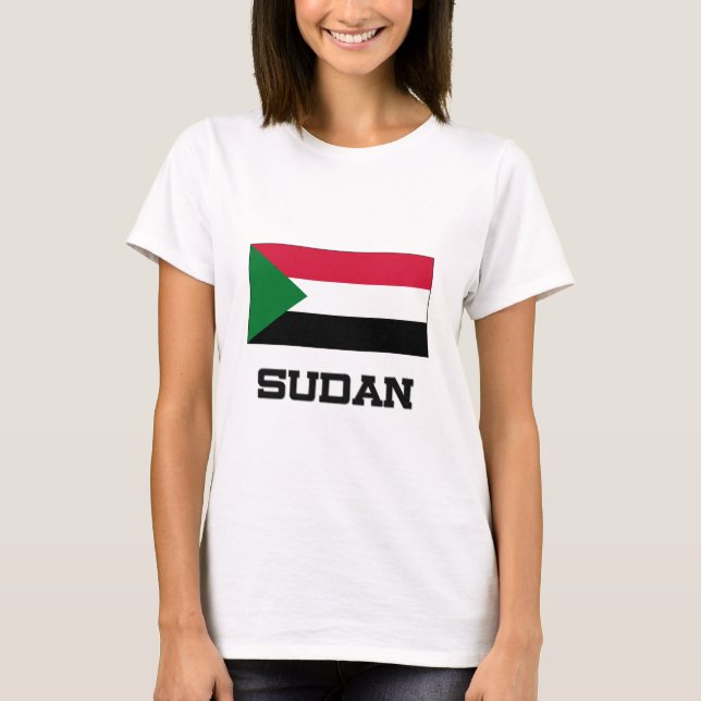 Sudan Flag T-Shirt (Front)
