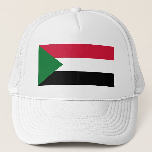 Sudan Flag Trucker Hat (Front)