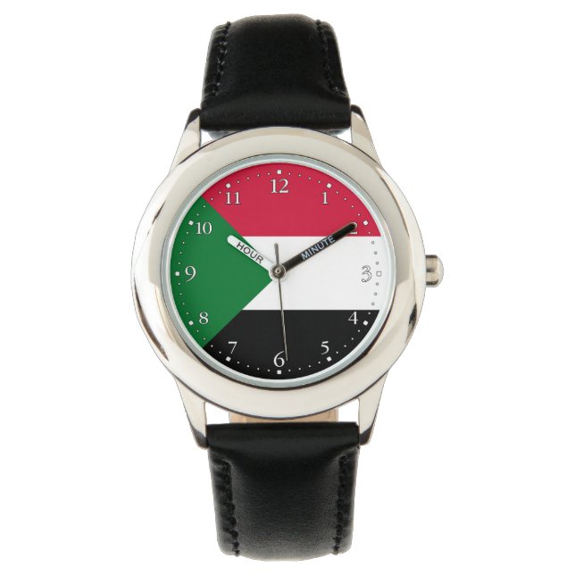 Sudan Flag Watch (Front)