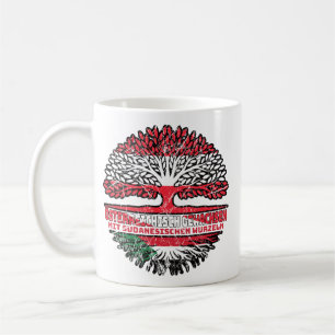 Sudan Sudanesisch Österreichisch Österreich Baum Coffee Mug