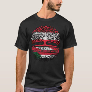 Sudan Sudanesisch Österreichisch Österreich Baum T-Shirt