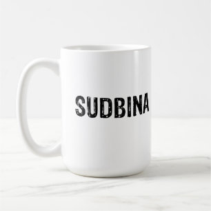 Sudbina. Fate in Bosnian Coffee Mug