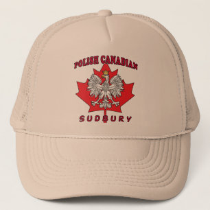 Sudbury Polish Canadian Leaf Trucker Hat