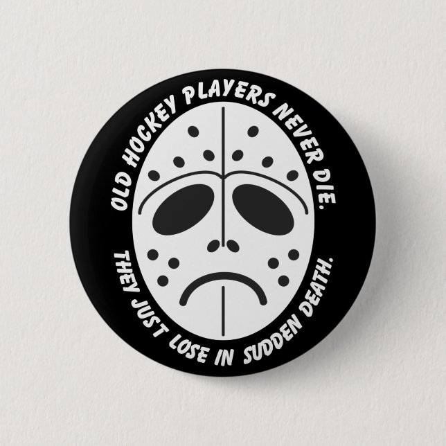 Sudden Death 6 Cm Round Badge (Front)