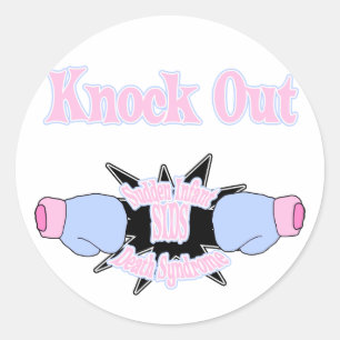 Sudden Infant Death Syndrome SIDS Classic Round Sticker