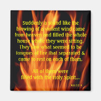 Suddenly a sound like the blowing wind...