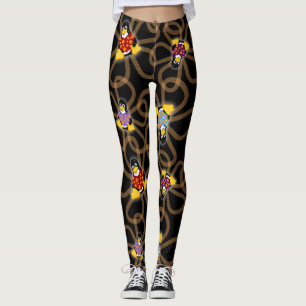 Suddenly Penguins Leggings (Dark)