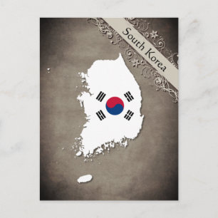 Südkorea Postcard