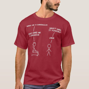 Sudo Make Sandwich Funny Linu T-Shirt