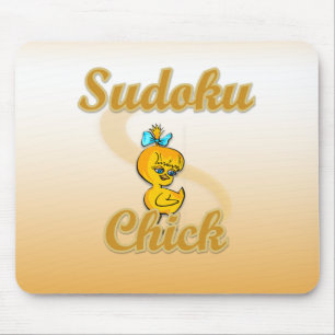 Sudoku Chick Mouse Mat