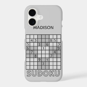 SUDOKU custom name phone cases