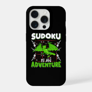 Sudoku is an Adventure Puzzle Lover iPhone 15 Pro Case